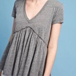 Anthropologie TLA Peplum top